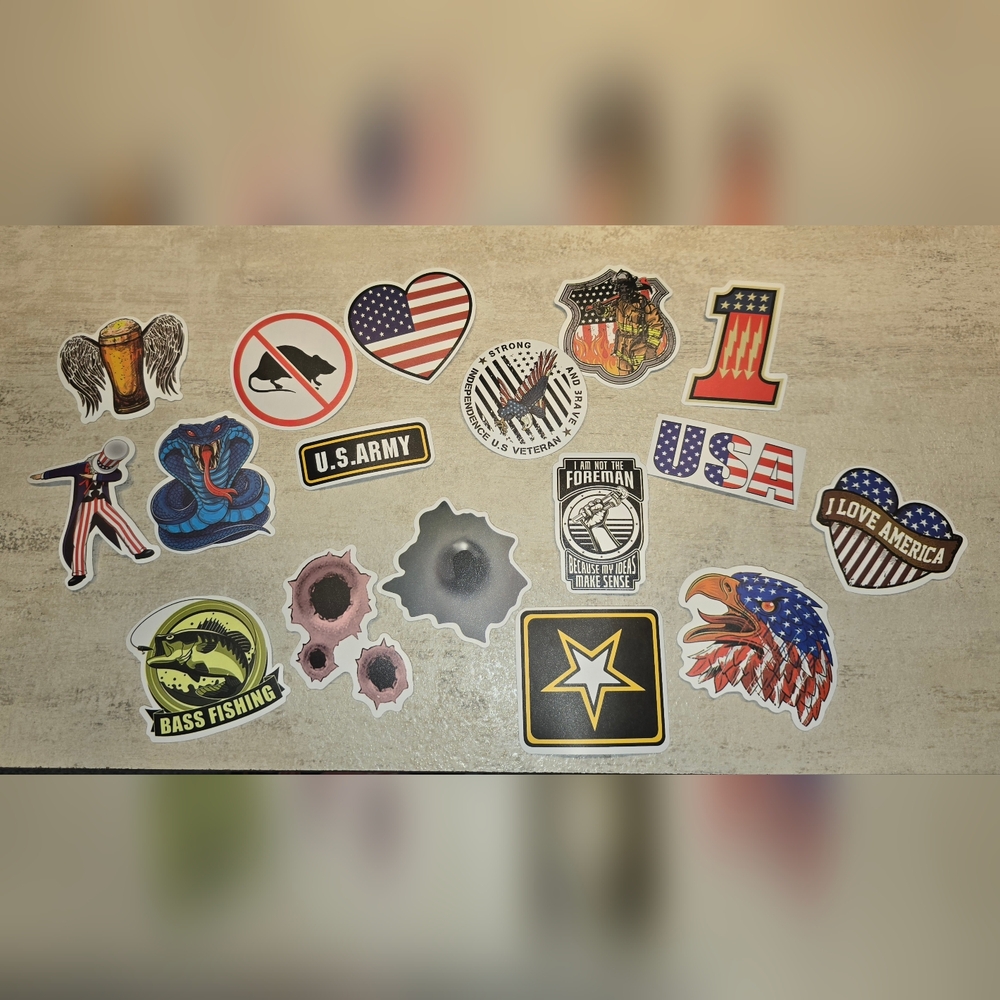 Vinyl Sticker Pack Of 17